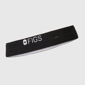 Elastic Headband with Buttonholes maroon color · FIGS new with tags in wrapping